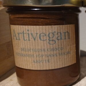 Pâte à Tartiner Chocolat Noir Fleur de Sel Vegan